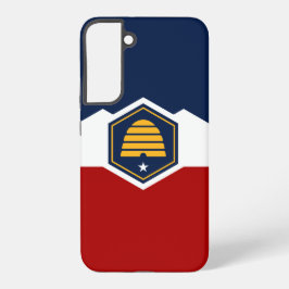 Samsung Galaxy S22 Plus Case Flag of Utah, USA S22+ケース