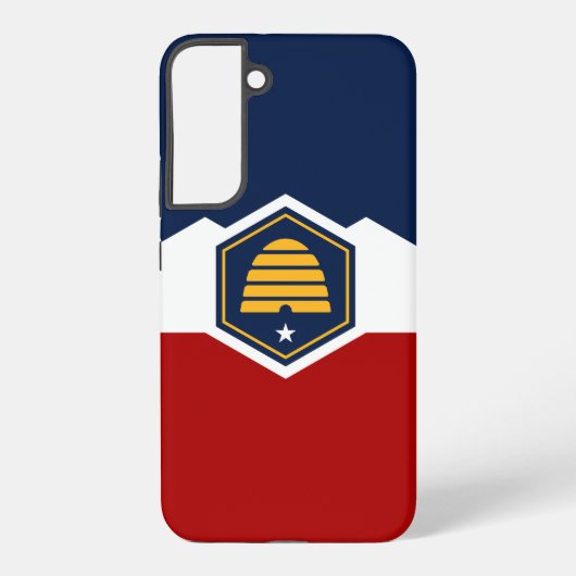 Samsung Galaxy S22 Plus Case Flag of Utah, USA Galaxyケース (裏面)