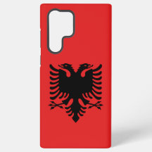 Samsung Galaxy S22 Ultraケース アルバニアの国旗