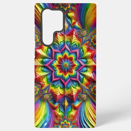 Samsung Galaxy S22 Ultra カバー LGBTカラー (裏面)