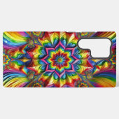 Samsung Galaxy S22 Ultra カバー LGBTカラー (裏面横)