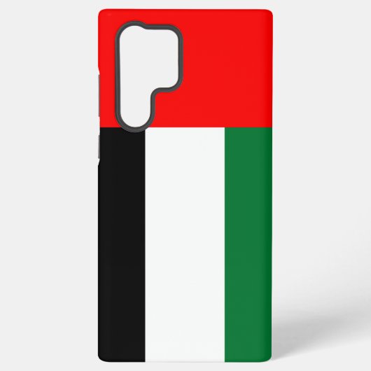Samsung Galaxy S22 Ultra カバー UAEの旗 (裏面)