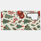 Samsung Galaxy S22 Ultra クリスマス ケース (裏面横)