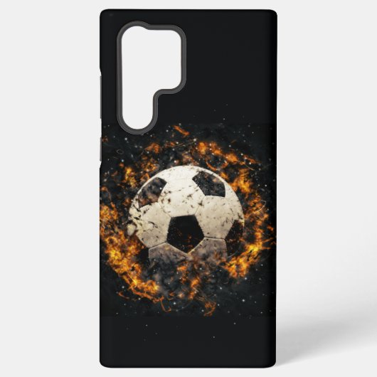 Samsung Galaxy S22 Ultra サッカーケース Galaxyケース (裏面)