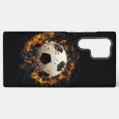 Samsung Galaxy S22 Ultra サッカーケース Galaxyケース (裏面横)