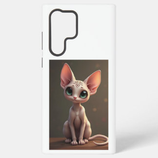 Samsung Galaxy S22 Ultra 猫 画像 カバー