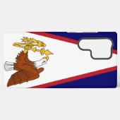 Samsung Galaxy S22 Ultra Caseアメリカ合衆国 Galaxyケース (裏面横)