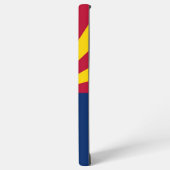 Samsung Galaxy S22 Ultra Caseアリゾナ州旗，米国 Galaxyケース (左側面)