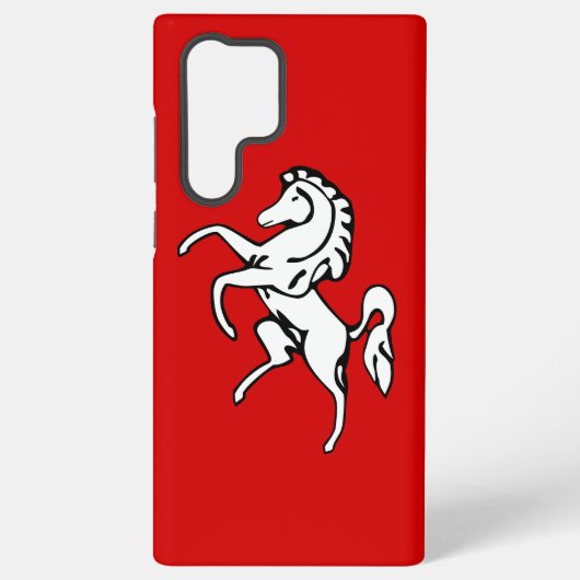 Samsung Galaxy S22 Ultra Case, Kent County flag Galaxyケース (裏面)