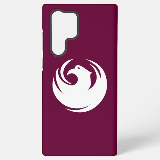Samsung Galaxy S22 Ultra Case, Phoenix City flag Galaxyケース (裏面)