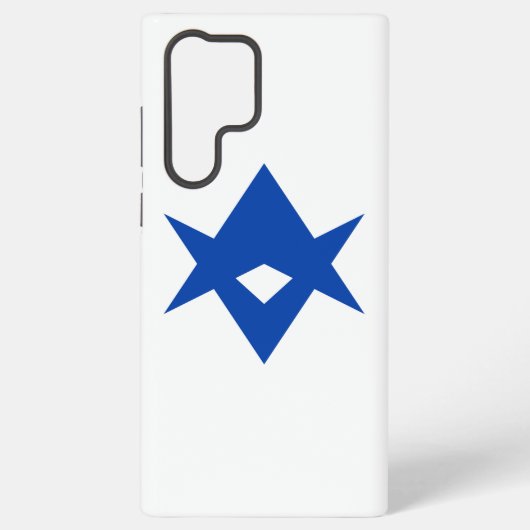 Samsung Galaxy S22 Ultra Case, Toyota City flag Samsung Galaxyケース (裏面)