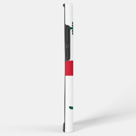 Samsung Galaxy S22 Ultra Case with Montreal flag Galaxyケース (右側面)