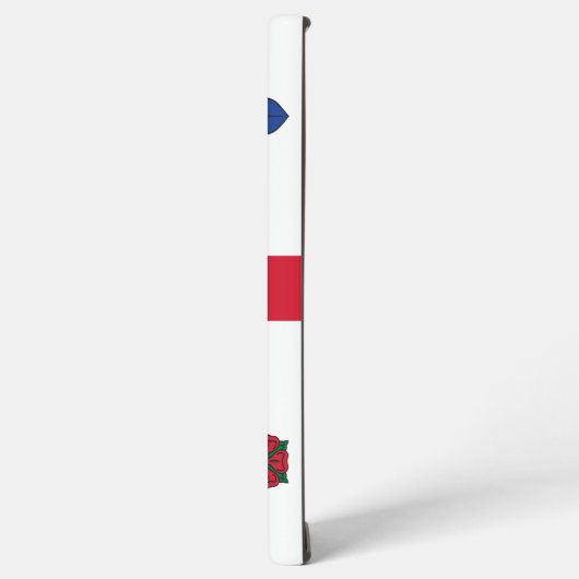 Samsung Galaxy S22 Ultra Case with Montreal flag Galaxyケース (左側面)