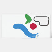 Samsung Galaxy S22 Ultra Case with Seoul flag Galaxyケース (裏面横)