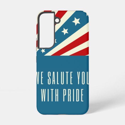 Samsung galaxy s22 USA flag case Galaxyケース (裏面)