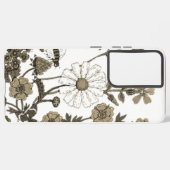 samsung galaxys21ウルトラケースフラワーデザイン galaxyケース (左側面)