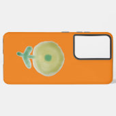 samsung galaxyS21ウルトラケースFLOWERデザイン Samsung Galaxyケース (左側面)