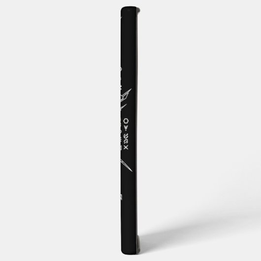 Samsung hacking case galaxyケース (左側面)