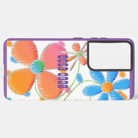 Samsung Phone Case Galaxyケース (裏面横)