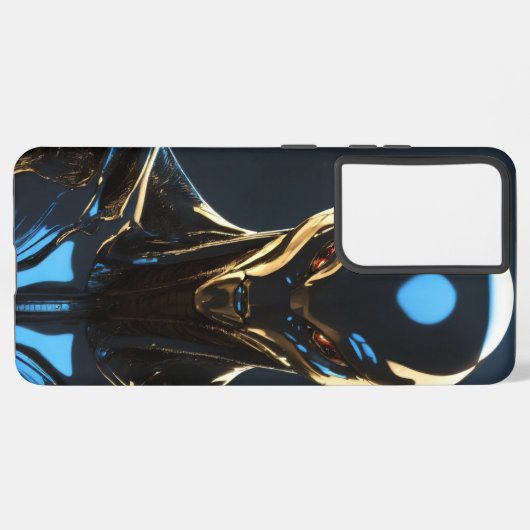 Samsung S21ウルトラエイリアンカバー Samsung Galaxyケース (左側面)