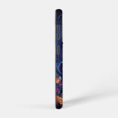 Samsung S21 FE 5Gケースかわいい猫 Galaxyケース (右側面)