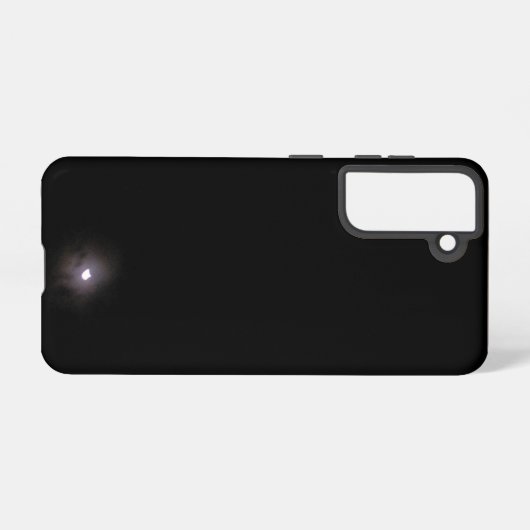 SAMSUNG S21  i Phone Case GALAXY moon Galaxyケース (裏面横)