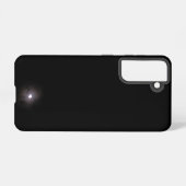SAMSUNG S21 iPhoneケース GALAXY 月 Galaxyケース (裏面横)