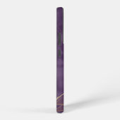 Samsung S22ケース(バレリーナ紫の背景) Galaxyケース (右側面)