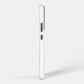 Samsung S22ホワイトフォンケースSO_THIS_IS_HOW_BEING Galaxyケース (右側面)