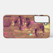 Samsung S22+ 抽象アートケース Galaxyケース (裏面横)