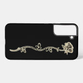 SAMSUNG S22+銀河系ケースアートとデザイン GALAXYケース (裏面横)