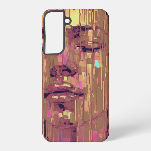 Samsung S22+ Abstract Art Case Galaxyケース (裏面)