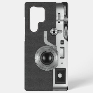 Samsung S22 Ultra case with a vintage camera Samsung Galaxy S22 Ultraケース