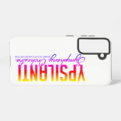 Samsung YSOカラーロゴ電話ケース Samsung Galaxyケース (裏面横)