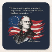 Samuel Adams スクエアペーパーコースター (正面)