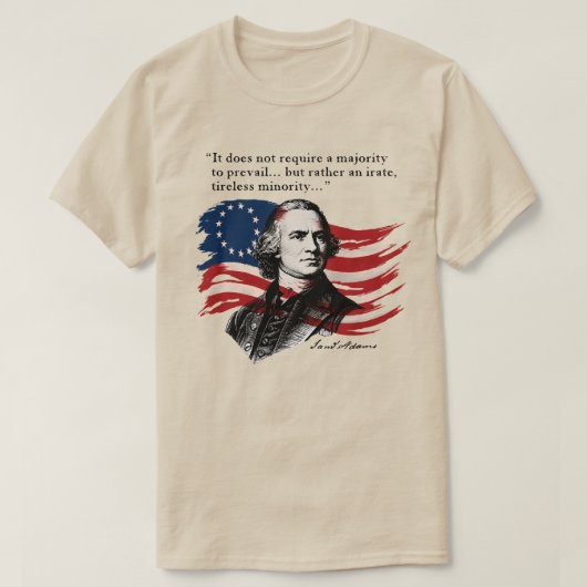 Samuel Adams Tシャツ (デザイン正面)