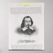 Samuel de Champlain ポスター (正面)