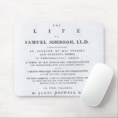 「Samuel Johnsonの生命からのとびら、 マウスパッド (マウス)