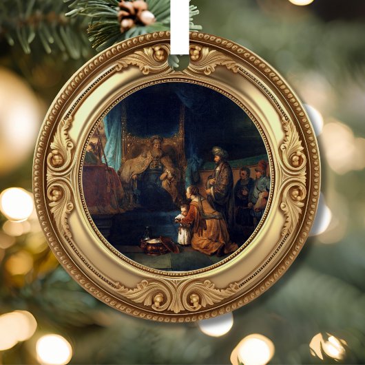 Samuel Old Testament Advent Jesse Tree メタルオーナメント