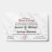 Samuel P. Wilmot バッジ (正面)