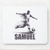 Samuel Soccer Boys Personalized First Name Samuel  マウスパッド (正面)