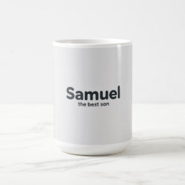 Samuel The Best Son コーヒーマグカップ