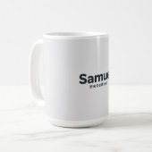 Samuel The Best Son コーヒーマグカップ (正面左)