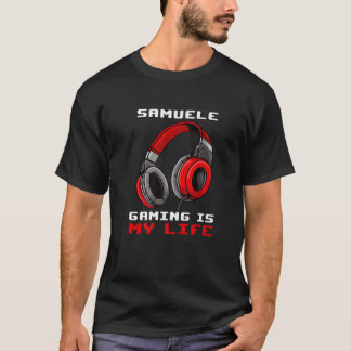 Samuele – ゲームは私の人生パーソナライズされた- tシャツ