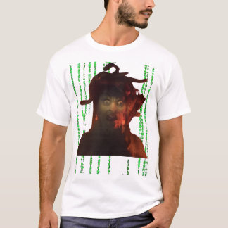 SAMURAIによるMADUSA 1X001 WHITE MATRIX ホワイトTシャツ Tシャツ