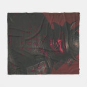 Samurai フリースブランケット (正面(横))