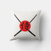 SAMURAI – 剣と漢字 クッション (裏面)