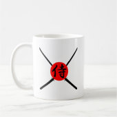 SAMURAI – 剣と漢字 コーヒーマグカップ (左)