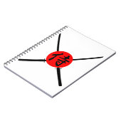 SAMURAI – 剣と漢字 ノートブック (左側)