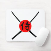 SAMURAI – 剣と漢字 マウスパッド (マウス)